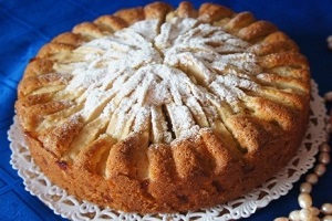Корнуэльский яблочный пирог