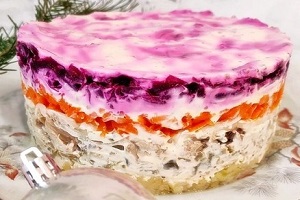 Макрель под шубой