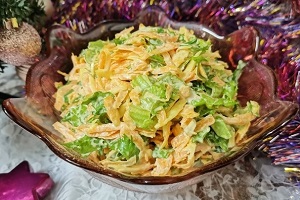 Морковный салат Старый знакомый