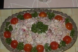 Салат Строганов