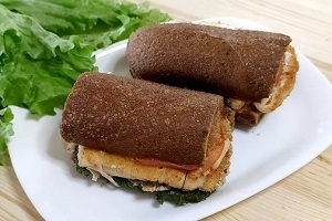 Сэндвич с курицей и сыром