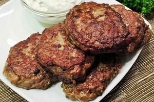 Котлеты печеночные Вариант