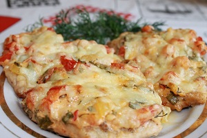 Куриное филе под шубкой